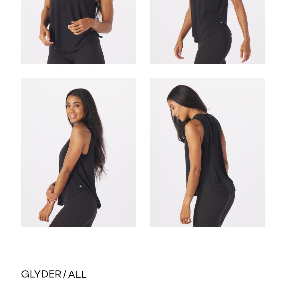 NWT Glyder Women's Black Sleeveless Top
